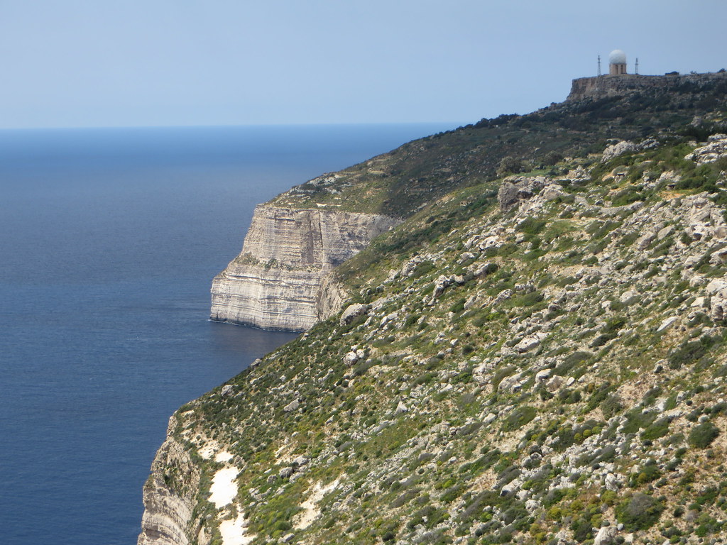 dingli cliffs and radar station