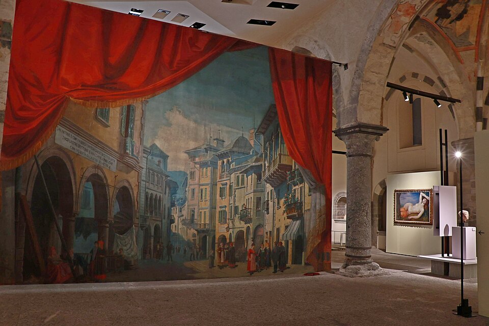 domodossola palazzo san francesco e l antico sipario restaurato