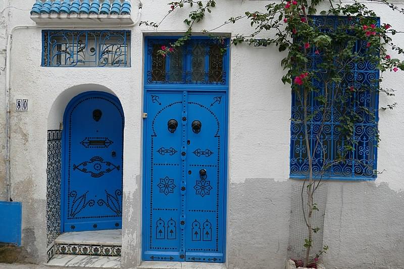 door in the medina of tunis 07