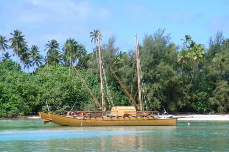 double hulled vaka rarotonga 2010