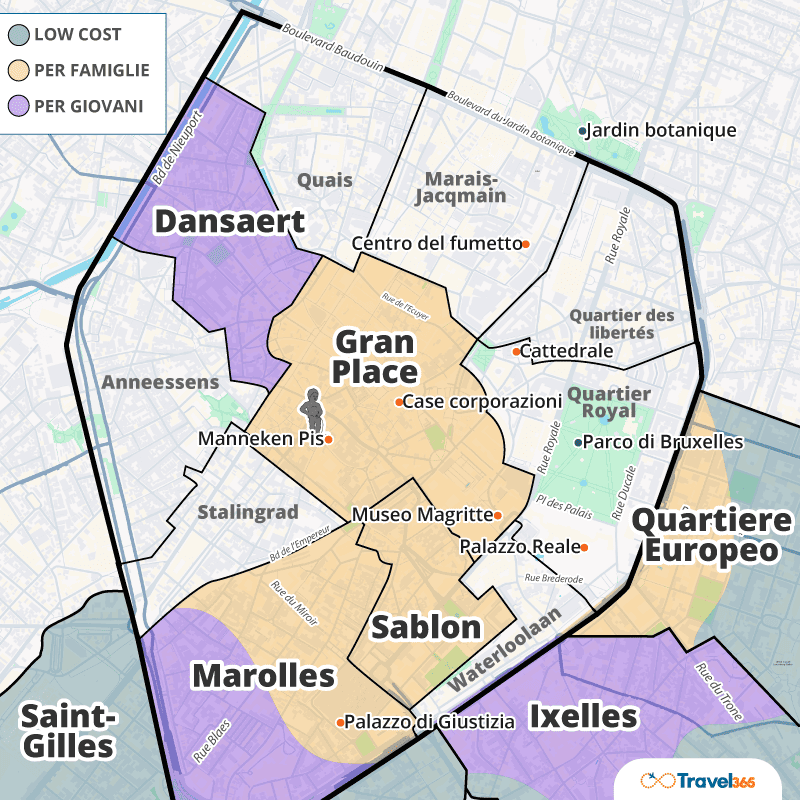 dove dormire bruxelles info utili zone consigliate