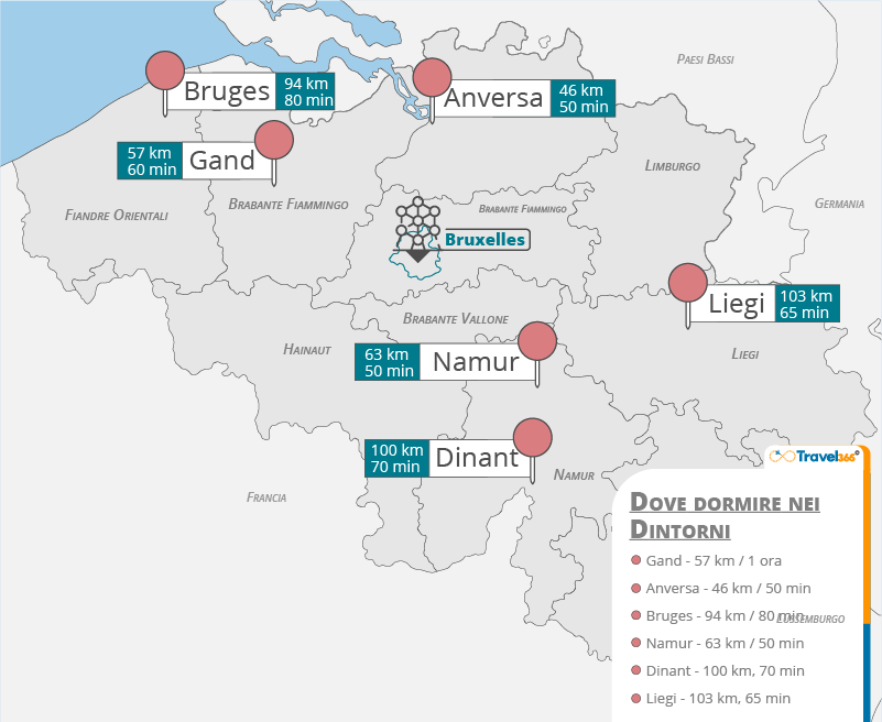 dove dormire dintorni bruxelles