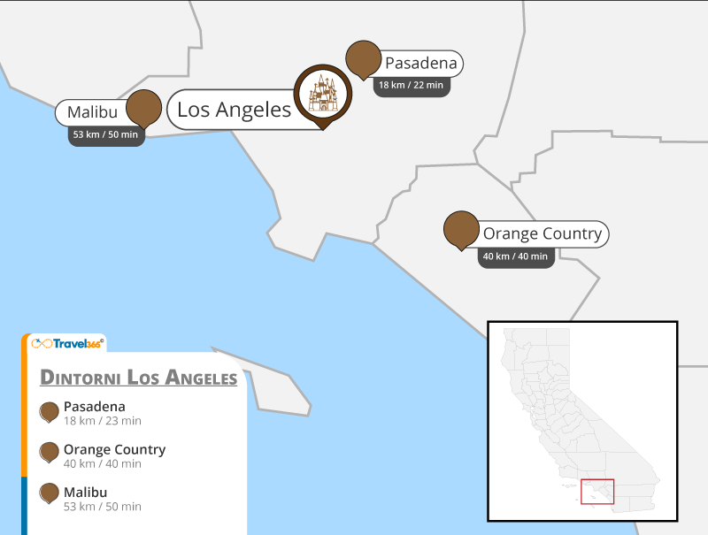 dove dormire dintorni los angeles