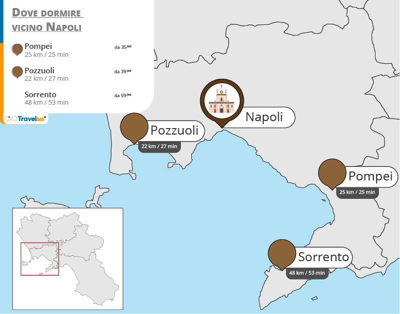 dove dormire dintorni napoli