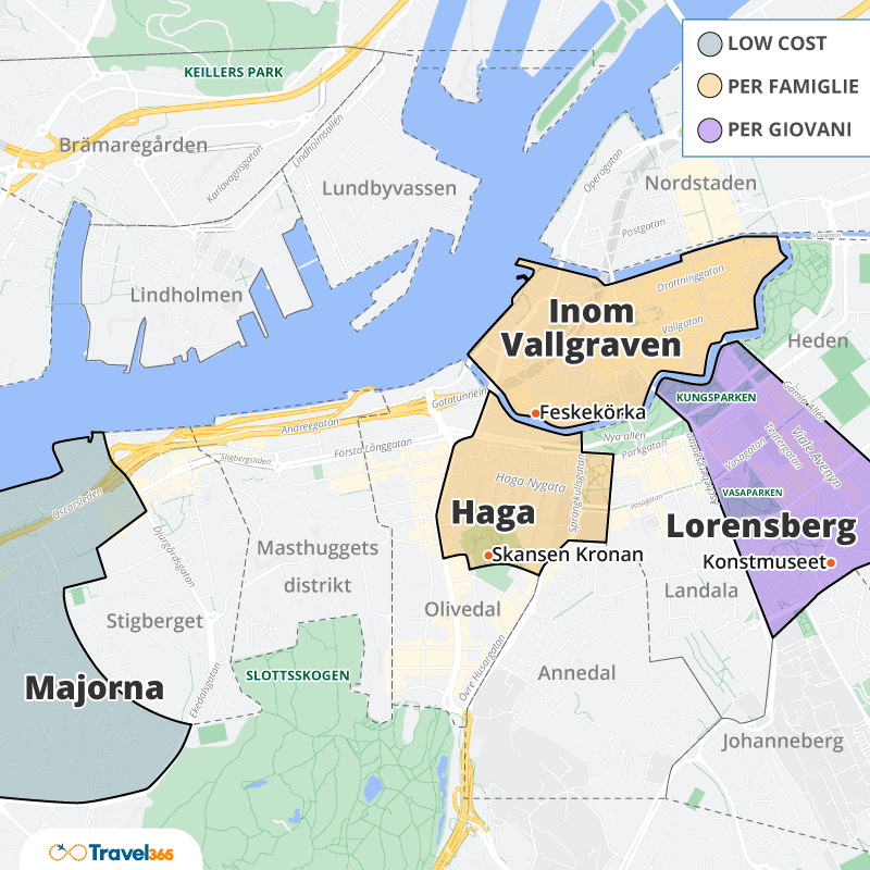 dove dormire goteborg info utili zone consigliate