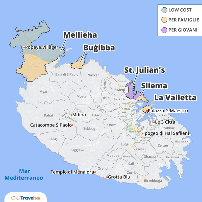dove dormire malta info utili zone consigliate 02