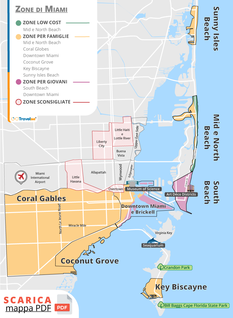 dove dormire miami info utili zone consigliate