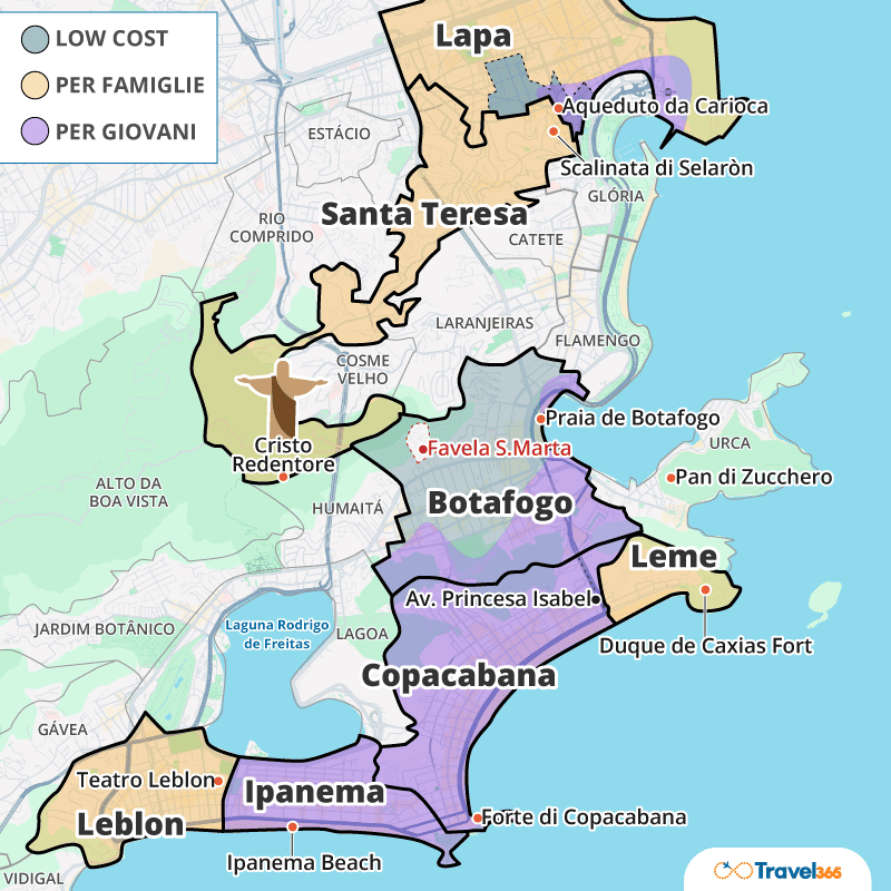 dove dormire rio de janeiro info utili zone consigliate