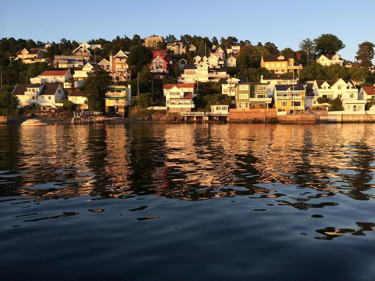 drobak norvegia fiordo di oslo