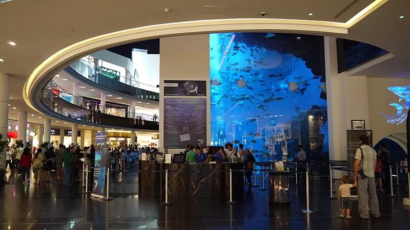 dubai mall aquarium ingresso