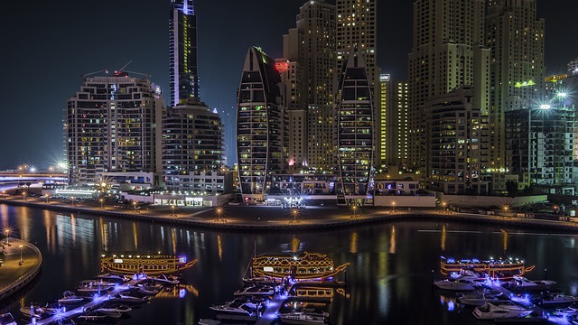 dubai marina arab uniti emirates