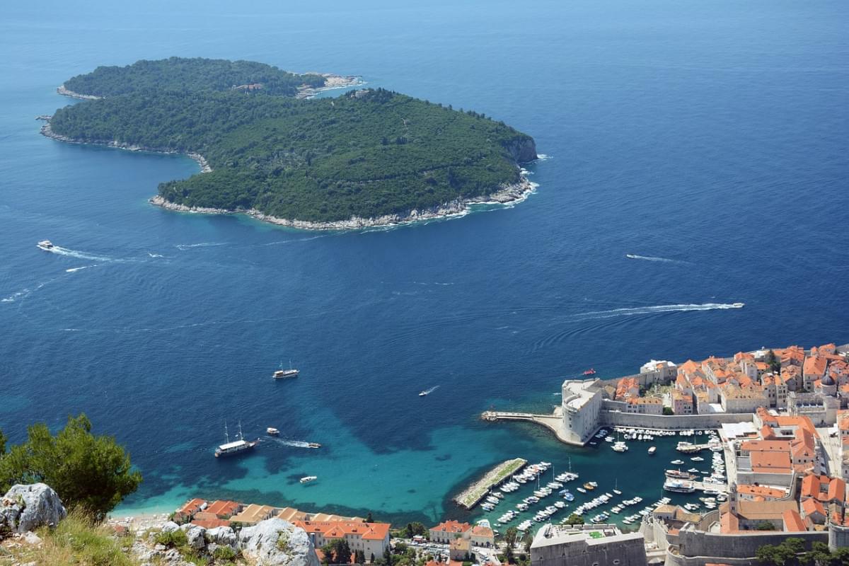 dubrovnik lisola di lokrum croazia