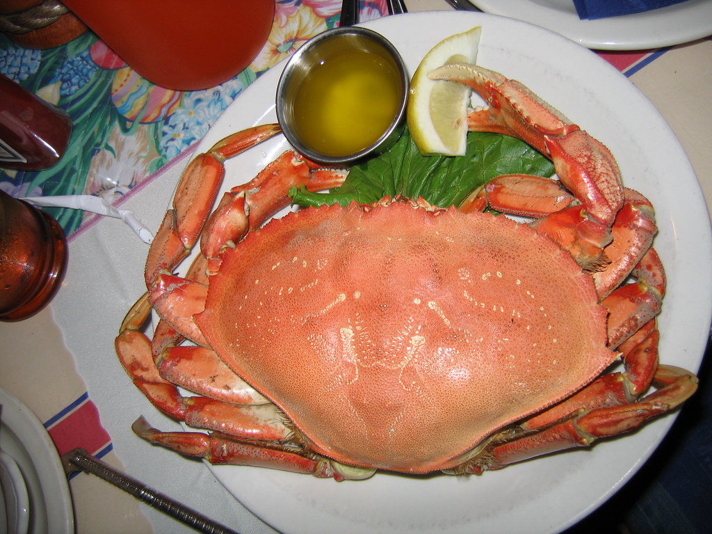 dungeness crab dinner