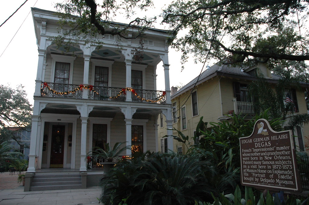 edgar degas house in new orleans