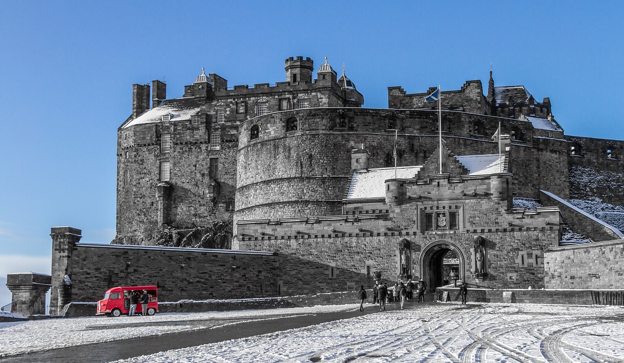 castello dei fantasmi di edimburgo