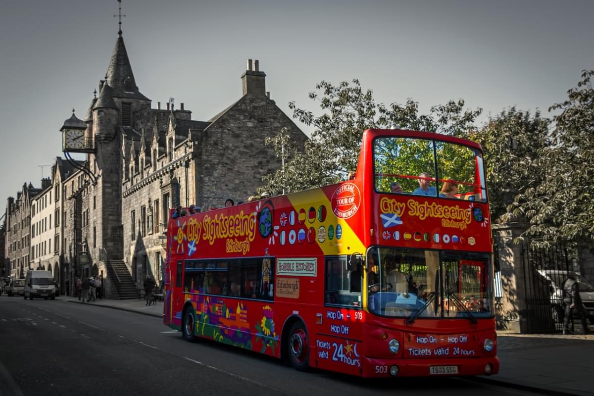 edimburgo royal mile autobus