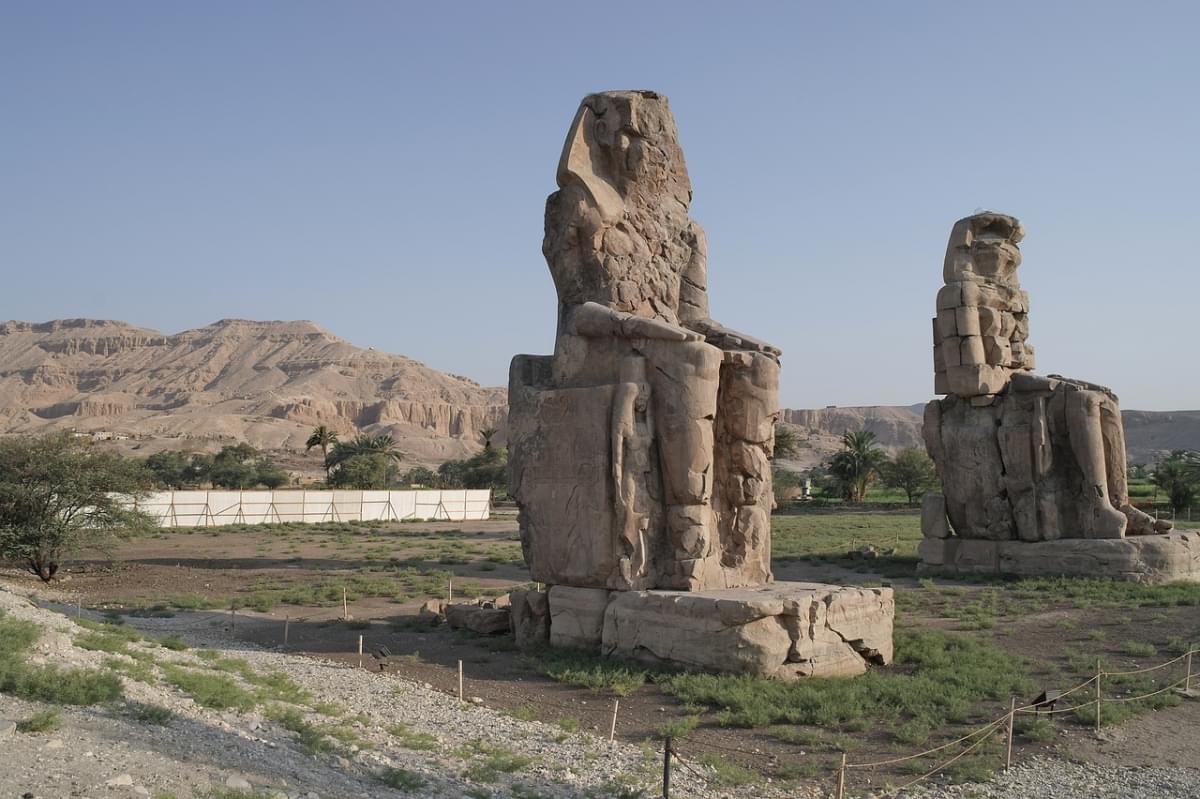 egitto colossi di memnon antichit c3 a0