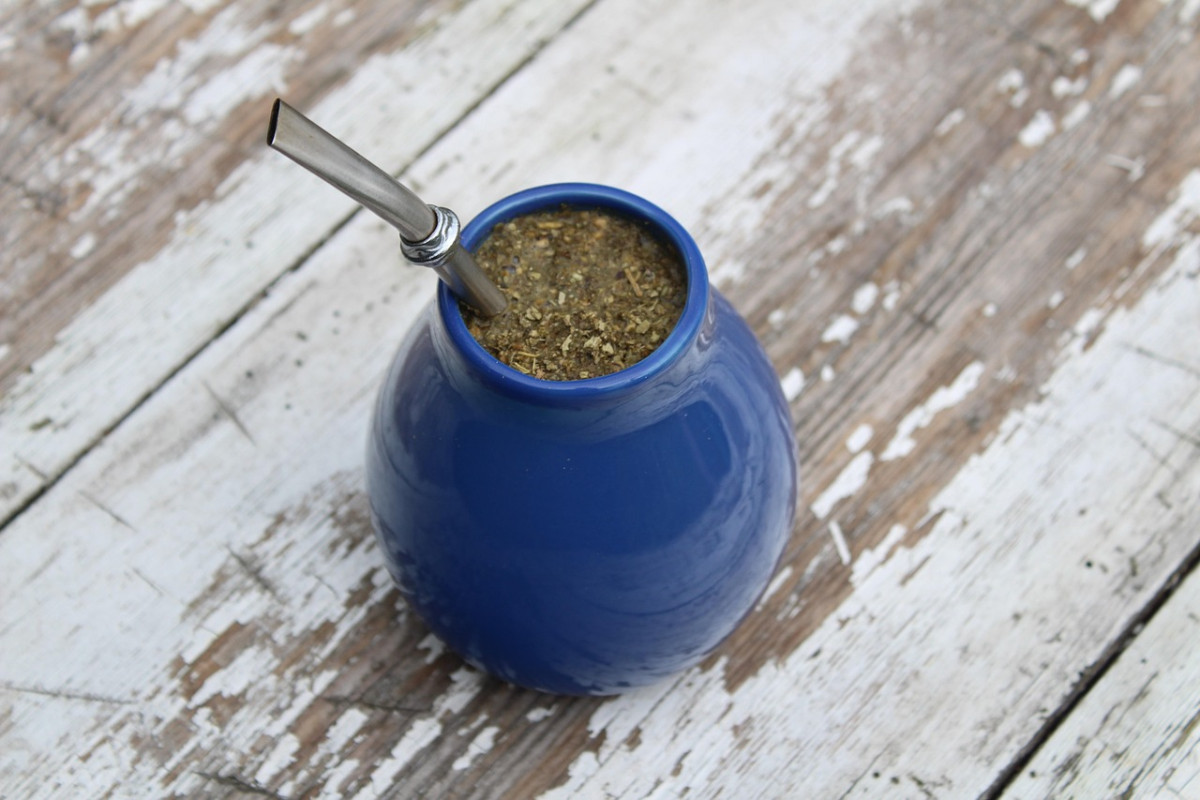 erba mate matero la bombilla