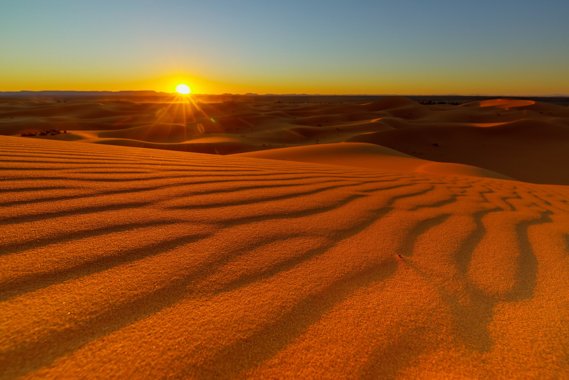 erg chebbi sunset
