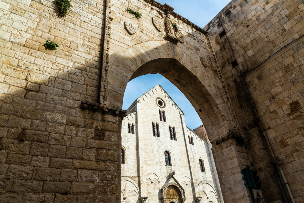 facade minor basilica san nicolas de bari