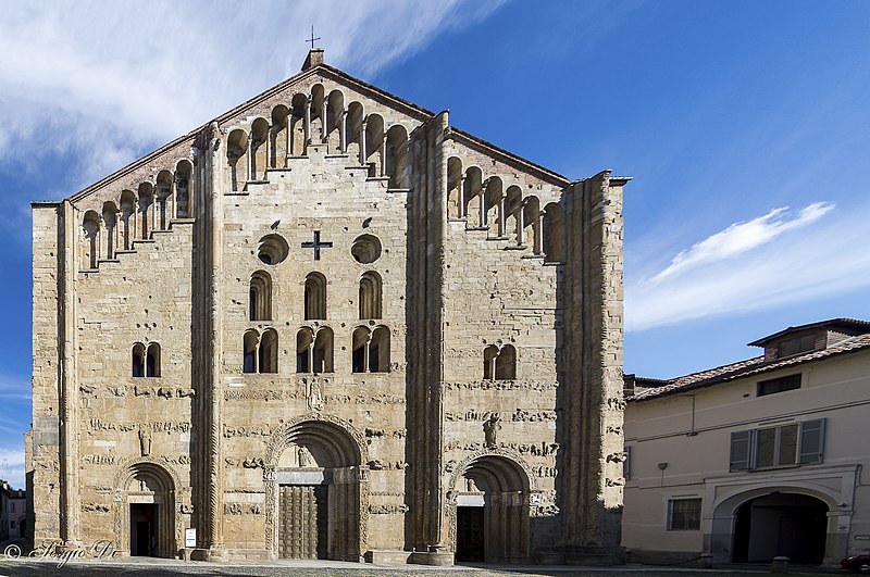 facciata della chiesa di san michele