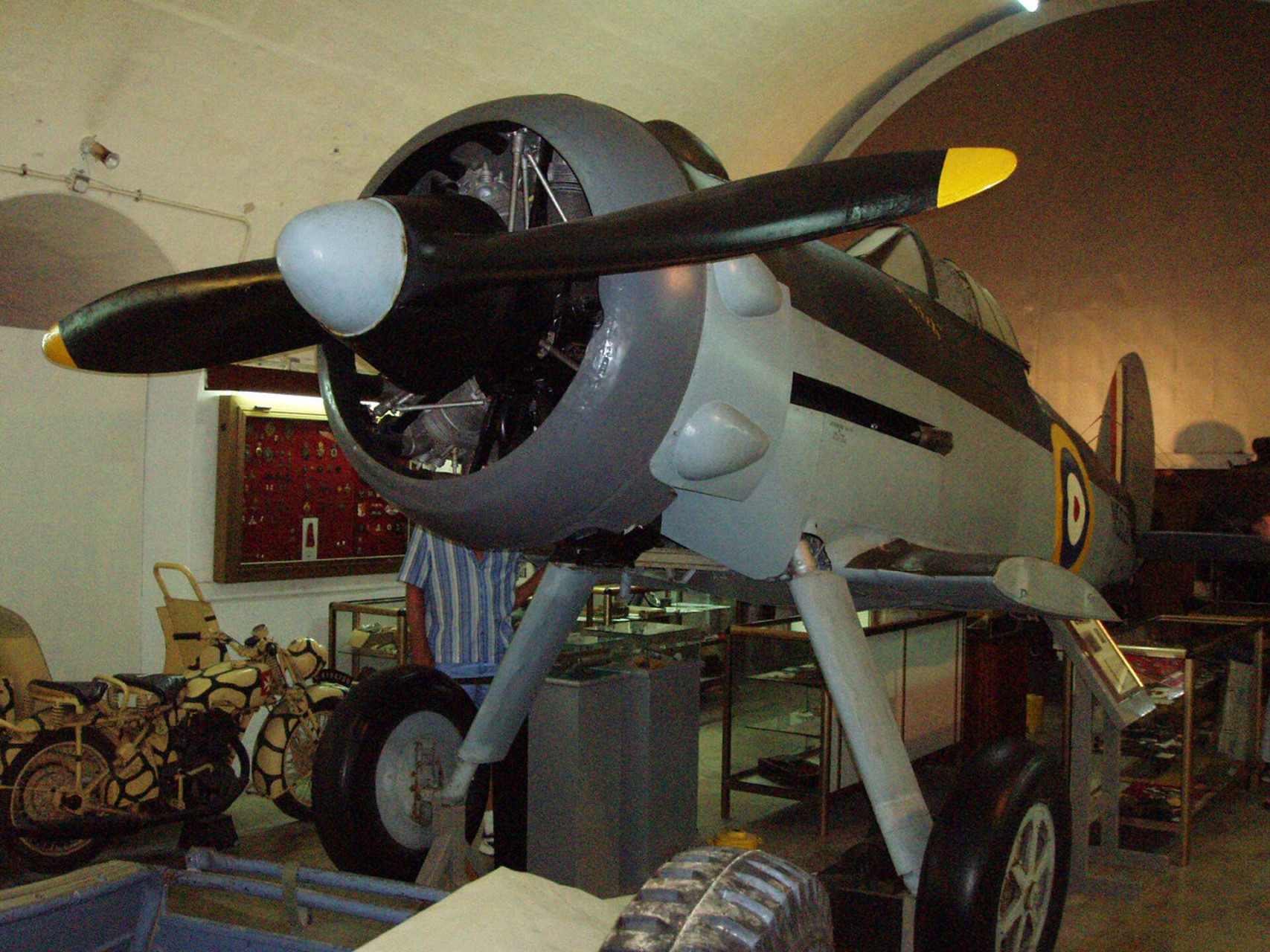 Esposizione storica al Museo Nazionale della Guerra di Malta