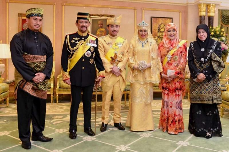 famiglia reale brunei