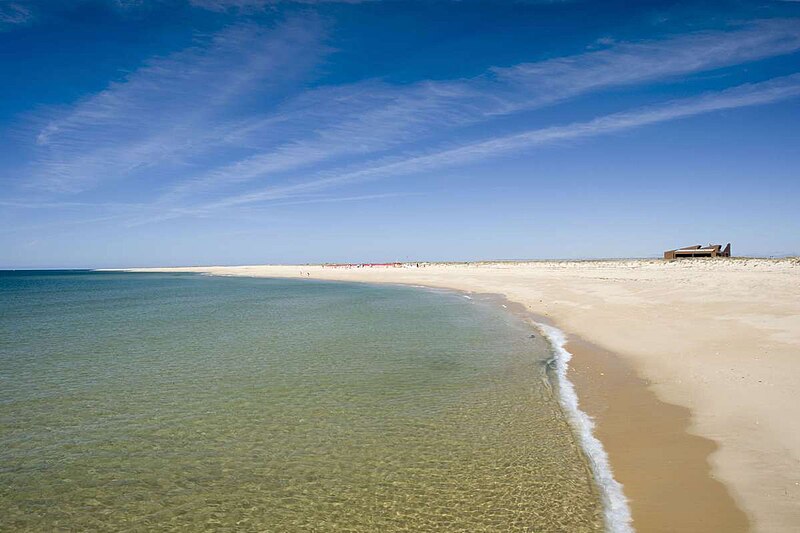 faro algarve portugal ilha deserta