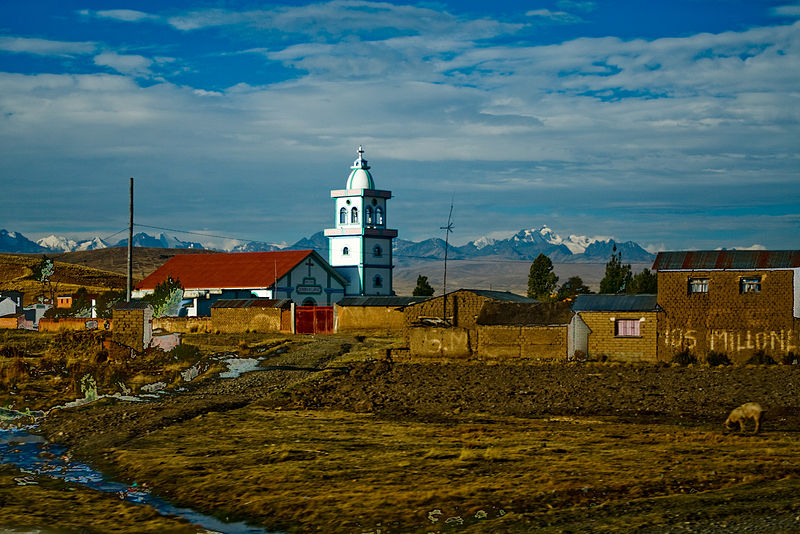 father obermaier church oruro bolivia 2041876393