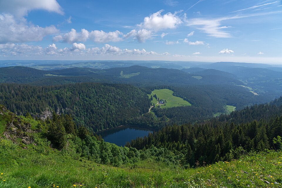 feldberg schwarzwald blick vom seebuck in den feldseekessel