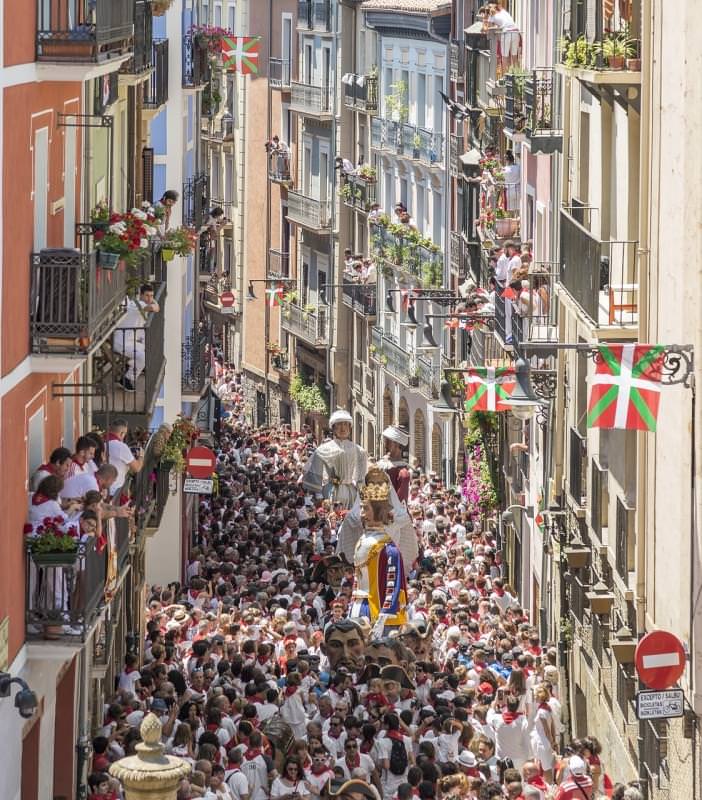 festa di sanfermines a pamplona