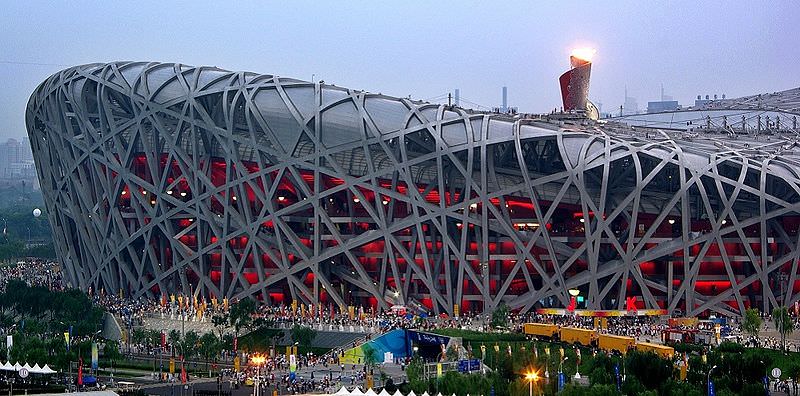 Lo stadio Olimpico di Pechino