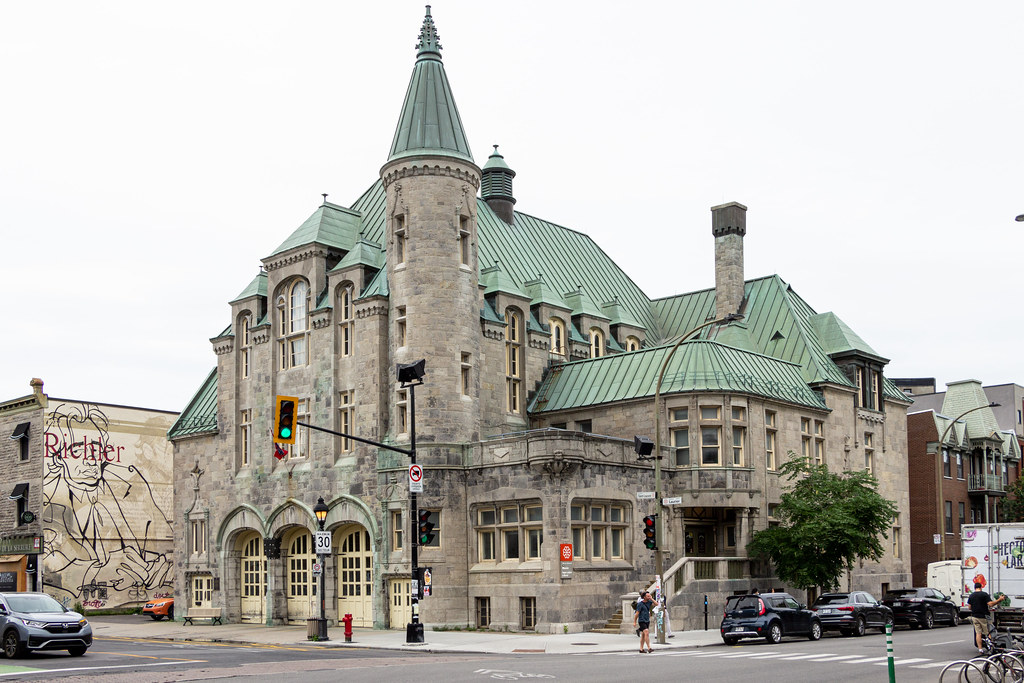 fire station no 30 mile end montreal quebec canada