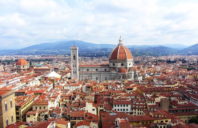 panoramica di firenze dall'alto