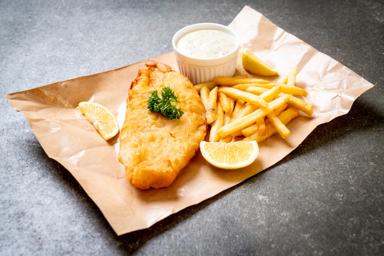 fish with french fries
