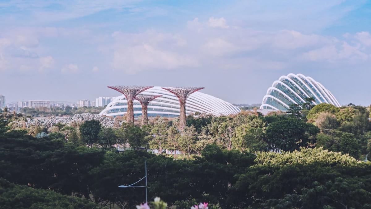 flower dome in singapore