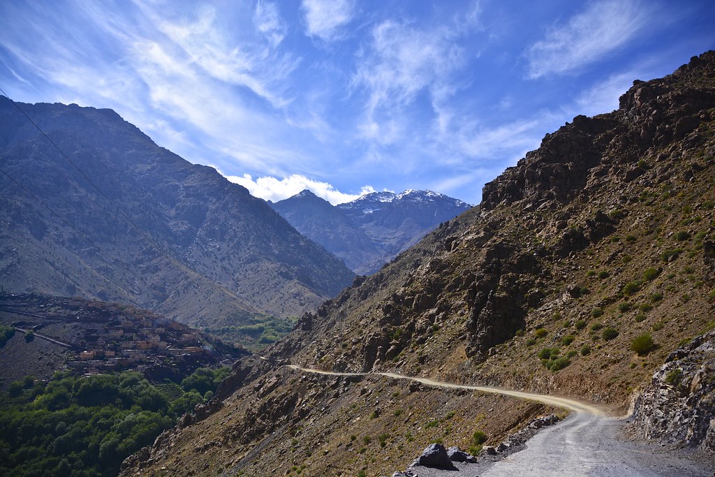 follow the path imlil morocco