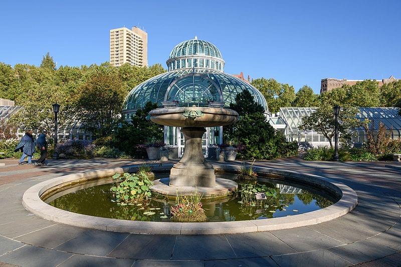 fontana al brooklyn botanic garden