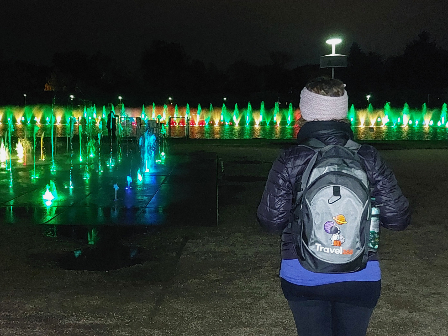 fontana multimediale