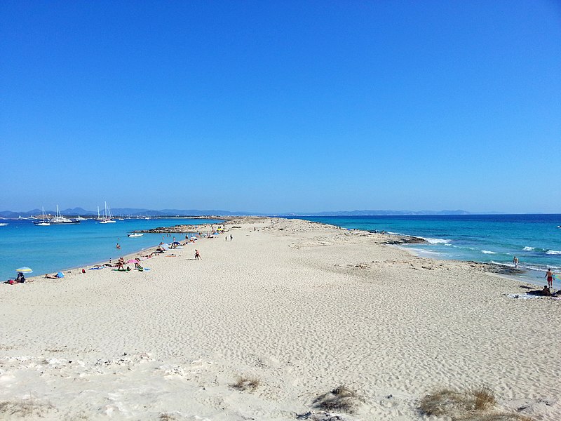 formentera platja de ses illetes