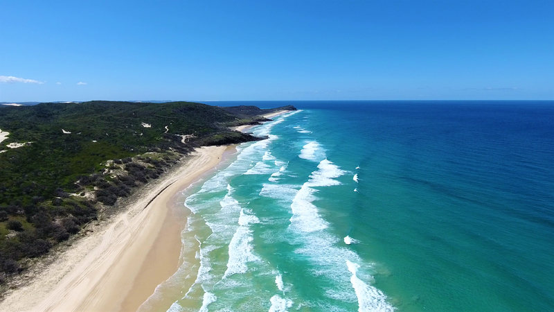 fraser island beach highway