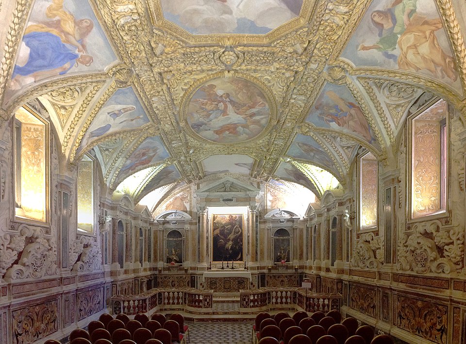 gaeta basilica cattedrale interno del succorpo
