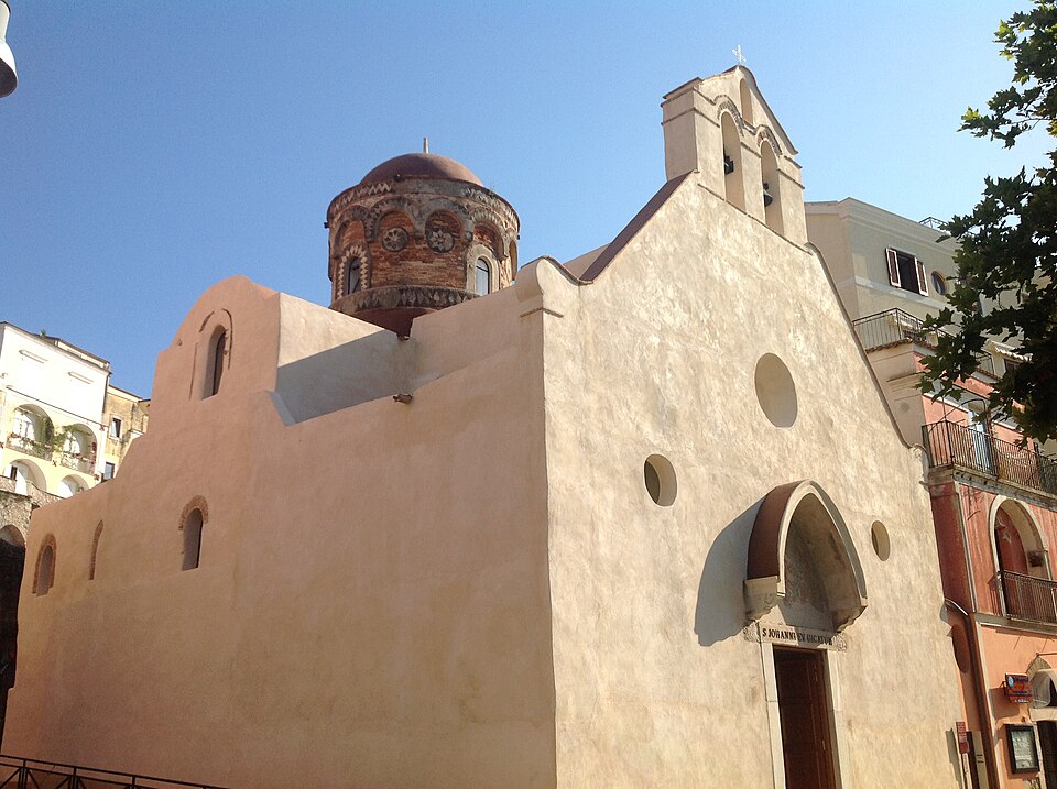 gaeta chiesa di san giovanni a mare esterno