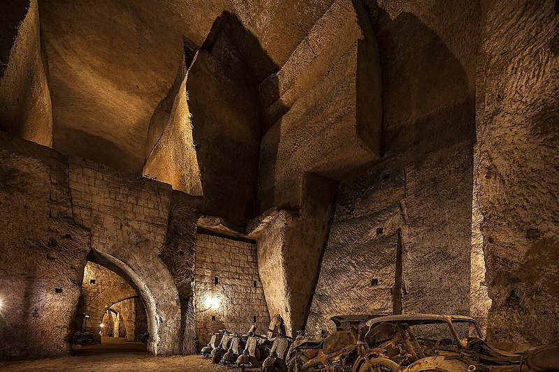 galleria borbonica war refuge naples