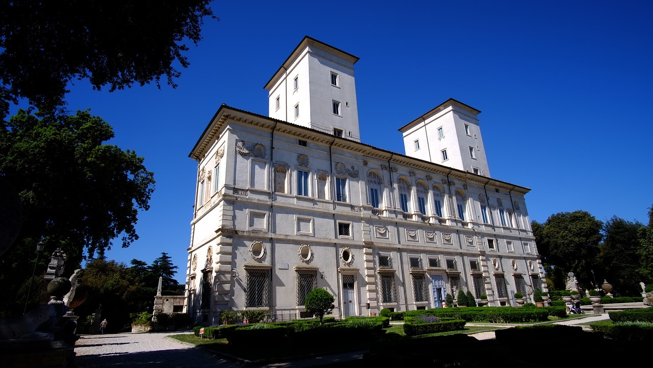 galleria borghese roma italia villa