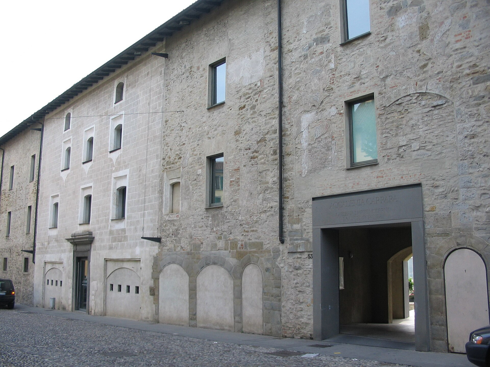 galleria d arte moderna e contemporanea gamec bergamo lombardia