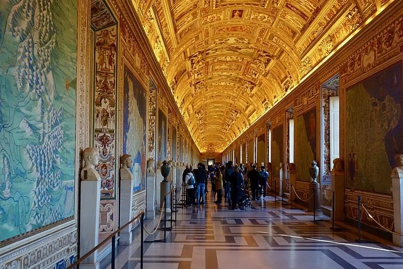 galleria delle carte geografiche musei vaticani