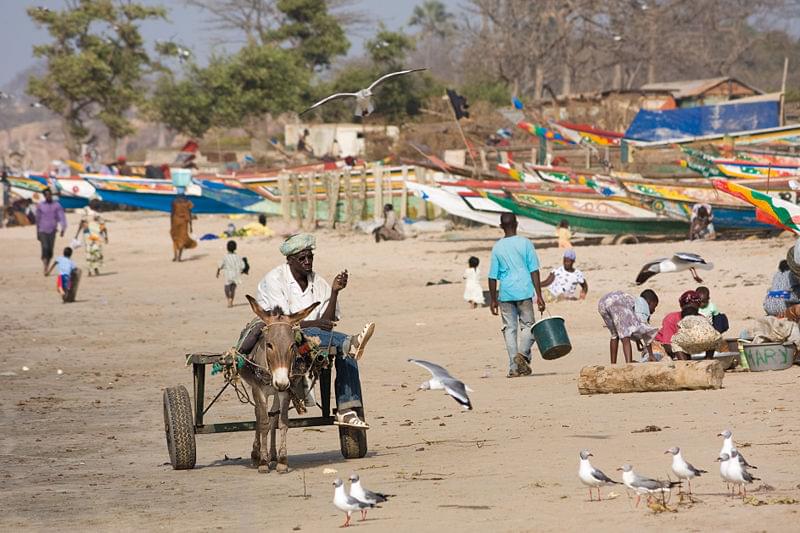 gambia spiaggia