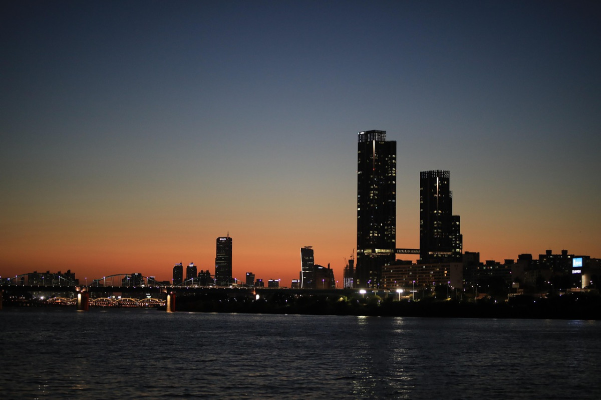 gangnam ponte banpo seoul citta