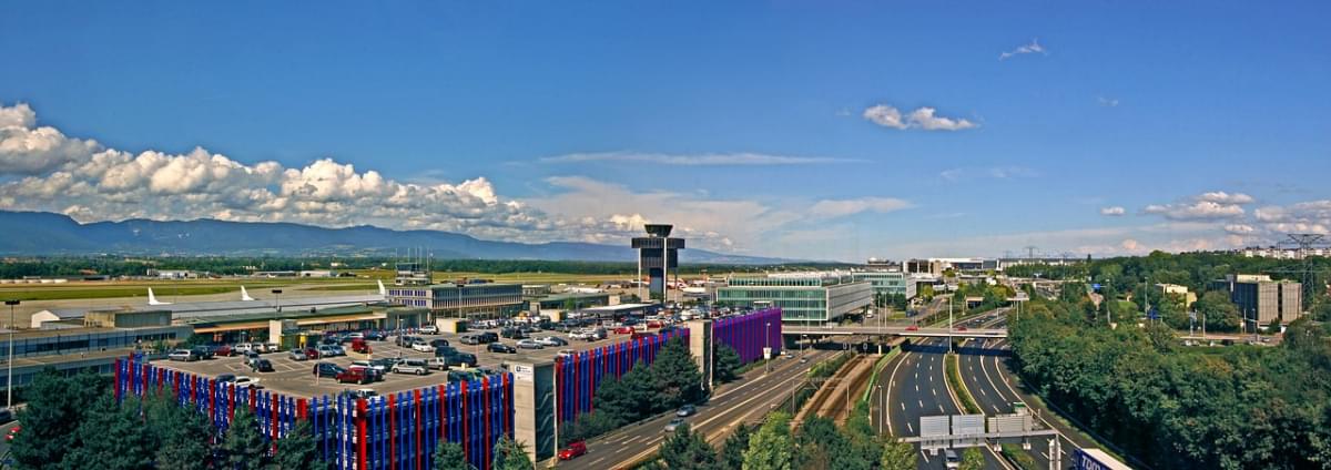 geneva aeroporto panoramica